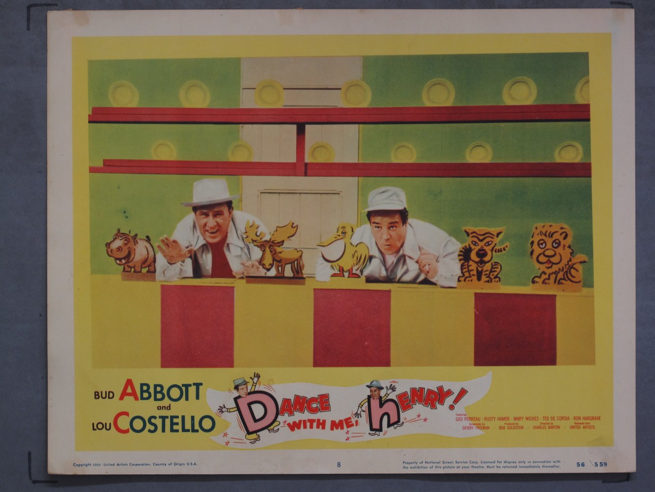 DANCE WITH ME HENRY (1956) #8 Lobby Card Poster