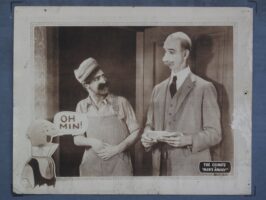 MIN'S AWAY (1926) RARE Lobby Card Poster