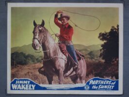 PARTNERS OF THE SUNSET (1948) Lobby Card Poster