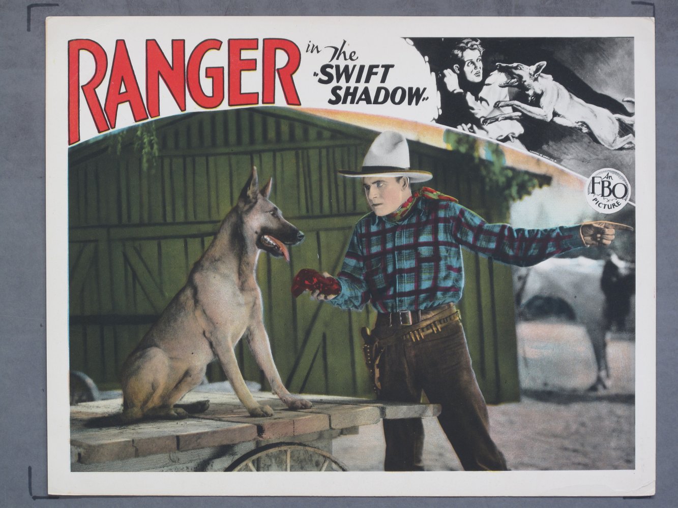 SWIFT SHADOW (1927) RARE Lobby Card Poster