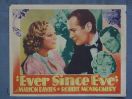 EVER SINCE EVE (1937R) Two Other Company Lobby Card Poster