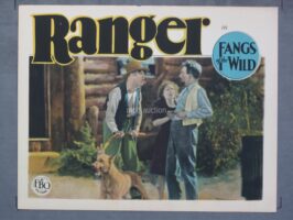 FANGS OF THE WILD (1928)  Lobby Card Poster