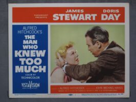 MAN WHO KNEW TOO MUCH (1956) #1 Lobby Card Poster
