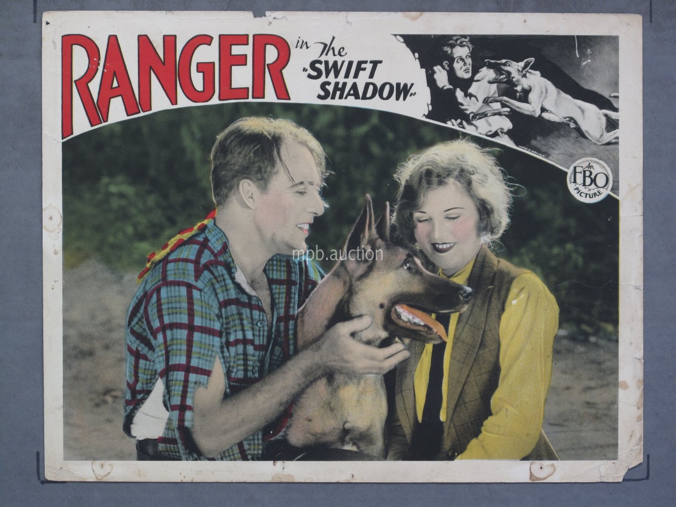 SWIFT SHADOW (1927) Lobby Card Poster
