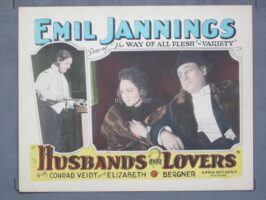 HUSBANDS OR LOVERS (1925)  Lobby Card Poster