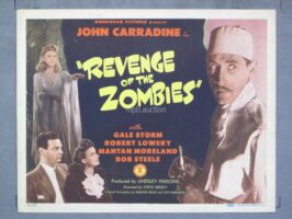 REVENGE OF THE ZOMBIES (1943) Title Lobby Card Poster