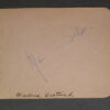 MARLENE DIETRICH AUTOGRAPH (1930s) Signed Autograph Book Page